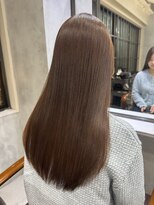 銀座　cheri  くすみブラウン×髪質改善