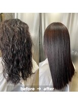 エノア 銀座(ENORE)&nbsp;髪質改善/縮毛矯正/美髪/艶髪/弱酸性縮毛矯正/美髪ストレート