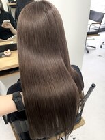 ウル 岡山駅店(ULu.)&nbsp;ワンブリーチ　ココアブラウンカラー