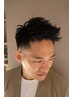 カット＆パーマ＆シェービング（眉カット込）＆シャンプー￥13,500→￥11,000