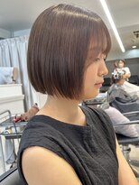 メルバイグラフ 梅田(mel by GRAFF) ぱつっとボブ