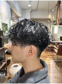 スペインカール/刈り上げマッシュ/ショートマッシュ