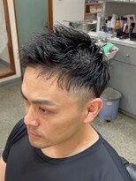ヘアフォーラム ツーブロックショートスタイル