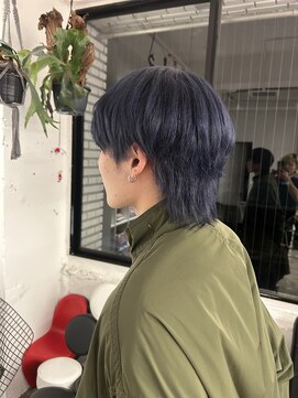 ディーカヘアーセンダイ(Di KA HAIR sendai) ブルー×ラベンダー