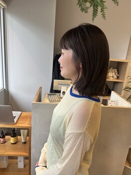 ヌン(nun)の写真/ダメージ補修効果と保湿力の高いトリートメントをセレクト!まとまりよく広がりにくい髪へ導きます☆