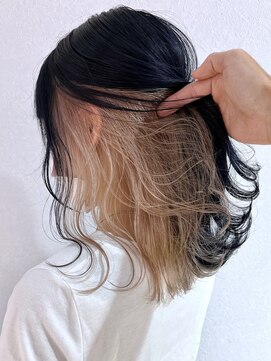 ロンド ジュルード 名古屋(Lond jeloud) インナーカラー/イヤリングカラー/ブリーチ/ダブルカラー