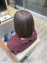 ボネッカ 鶴見(BONECCA)&nbsp;ブリーチありミルクティーベージュカラー