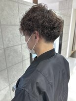 シーズナル&nbsp;men's short perm／メンズショートパーマ