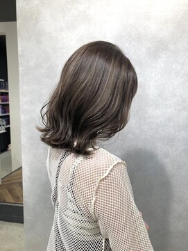 セロ 東辻井店(SERO) 【セロ東辻井】ミディアムボブ/ハイライト/グレージュ