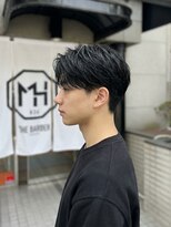 エムエイチバーバー 肥後橋(MH THE BARBER)&nbsp;刈り上げセンターパート