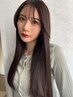 【艶髪メニュー】艶々前髪ストレート（縮毛矯正）＋似合わせカット