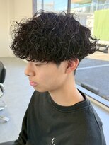 フゥ 宇都宮戸祭(FeU) 宇都宮メンズカットメンズパーマ波巻きスパイラルパーマツイスパ