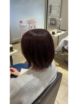 マティス 室見店(MATISSE) レイヤーボブにラベンダーカラー人気です♪