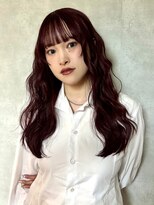 ヨーク(YOKE)&nbsp;【YOKE】ダブルカラーカシスラベンダーピンクブリーチなし暖色
