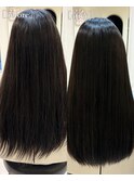 髪質改善トリートメント×美シルエットカット