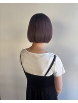 ヘアーメイク ラグズ(Hair Make Luxtz) ラベンダーベージュボブ