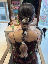 ヘアリゾート粋 ティガ 池袋店(tiga)&nbsp;ヘアセット/アレンジ/玉ねぎヘアアレンジ/パーティ