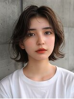 赤れんがアネックス(ANNEX)&nbsp;外ハネボブ レイヤーカットデジタルパーマ 30代40代50代60代◎