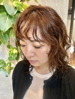 モア ヘアー ラウンジ ハザール 羽沢国大前店(moa hair lounge/ HAZZAR)&nbsp;大人のゆるふわミディ