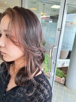 マリーインターナショナル 浦添店(MARIE INTERNATIONAL)&nbsp;ピンクパープルフェイスフレーミング