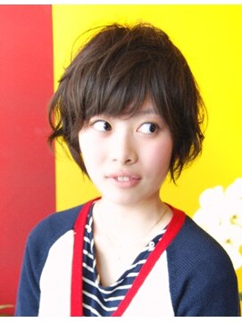 ベル(BELL) キュートな無造作マッシュショート【用賀/桜新町　BELL】