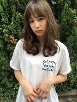 クーエフー(coo et fuu)&nbsp;ミルクティーカラーのうぶバングセミロング♪ 藤沢輝守