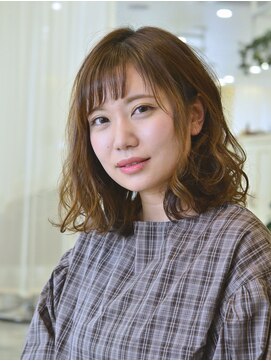 アドラーブル 万代店 (adorable) 【adorable】潤いツヤウェット☆束感ふわふわカールスタイル