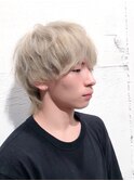 韓国風マッシュウルフ☆素髪.暗髪.ブリーチ.メッシュ.コンマヘア