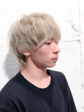 ノラ ヘアーサロン(NORA HAIR SALON) 韓国風マッシュウルフ☆素髪.暗髪.ブリーチ.メッシュ.コンマヘア