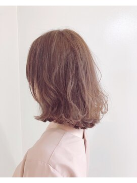 アナザヘアー なんば 高島屋前店(ANAZA hair) テラコッタマッシュ♪20代30代40代大人可愛いセミロング/大阪