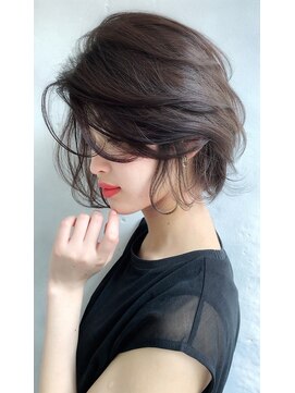 ブラン 天王寺(Blanc) 【Blanc/天王寺】イルミナカラー/丸みショート/エアリーボブr