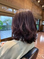 ソール ヘアーメイク(So ALL Hair Make) 切りっぱなし外ハネロブ