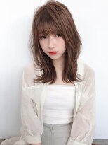 エレノア トーキョー 恵比寿(ELEANOAH TOKYO)&nbsp;くびれヘア＃黒髪ショートパーマエアリーミディホワイトアッシュ