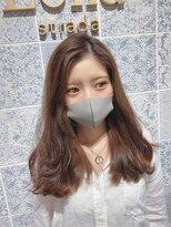 ロンド ストラーダ 心斎橋(Lond strada)&nbsp;ショート×ハイライト白髪ぼかし×マチルダボブ[心斎橋]