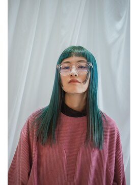 ハルフウェイ(haLfway) ブルーグリーンデザイン