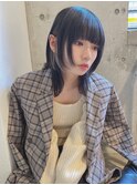 ウルフヘア×インナーデザインカラー