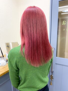 ヴェルダ 池袋店(verda) アクリルピンクカラー◎Yamamoto