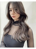 ベル 銀座並木通り店(Belle)&nbsp;ロングの上手い美容室！女性らしい顔まわりレイヤーくびれロング