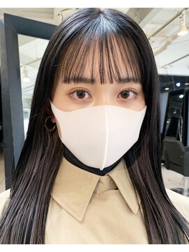 メゾンアクア 表参道(Maison ACQUA) 似合わせシースルーバング 似合わせヘア 前髪 似合わせカット