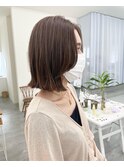 ショコラベージュボブ