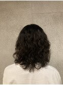 メンズ無造作スパイラルパーマ 登戸