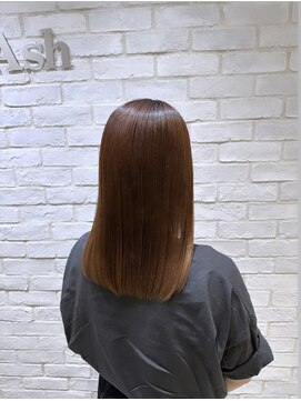 アッシュ 大宮店(Ash) ブリーチ縮毛矯正