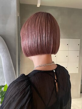 ハウ 心斎橋(how) ミニボブ/ショート/ショートヘア/前下がりボブ/ぱつっとボブ