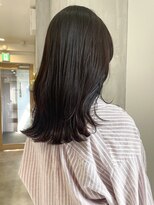 ヨーク(YOKE)&nbsp;【 YOKE 】ボルドーブラウンレイヤーカット顔まわり小顔