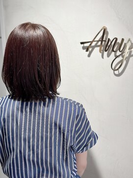 エニィ 池袋西口(Any) ウルフ/マチルダボブ/ピンクベージュ/インナーグレージュ