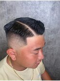 steelo フェード×サイドパート