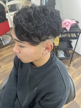 ヘアープロポーザー ラグ(hair proposer Leggu) メンズカット×ラルフカール/大分メンズパーマ/大分メンズヘア