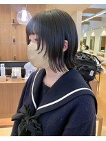 ロエン 西岡崎店(ROEN)&nbsp;#ボブウルフ/ウルフスタイル/艶髪/20代/30代