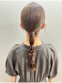 タイト編みおろし