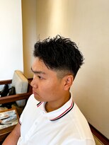 アンソル オブ リシェール(N'SOL of RICHAIR)&nbsp;ベリーショート/ダークアッシュ/ニュアンスパーマ/韓国マッシュ